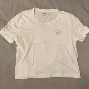 NWOT PINK Victoria's Secret Oversized Crop Top